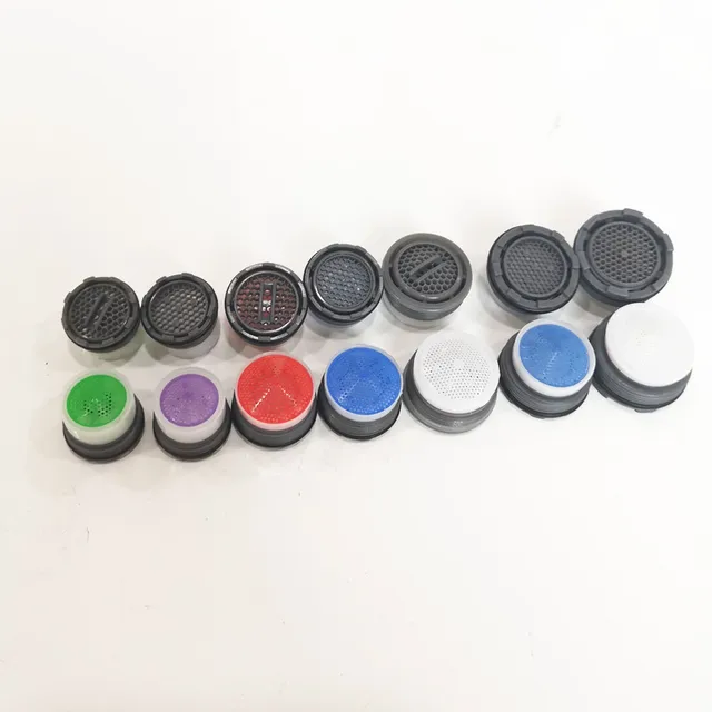 หัวก๊อกประหยัดน้ำ 100 ชิ้น ขนาด 16.5 มม./18.5 มม./21.5 มม./23.5 มม. เกลียวตัวผู้ สำหรับห้องน้ำสาธารณะ อุปกรณ์เสริมแบบซ่อน 1