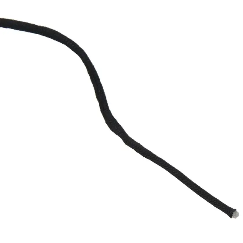 Paracord 550 Parachute Rope 7 Core Strand for Climbing Camping Buckle Rope Black 25FT