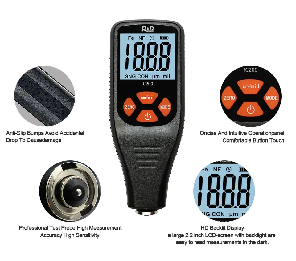 Instrumentos de medição de largura