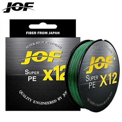 JOF Fishing Line 12x Braided Difficult to Disconnect 300m PE