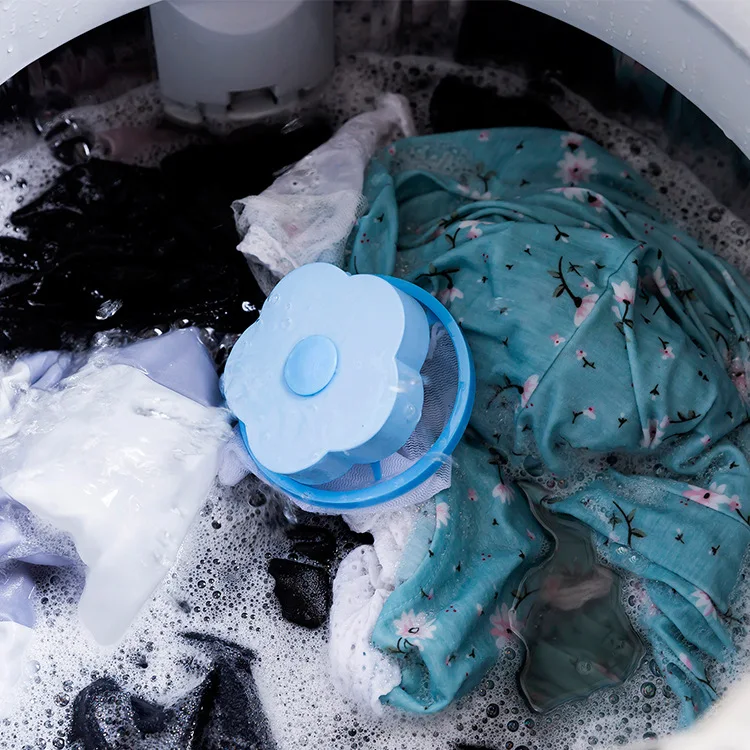 Бытовая плавающая стиральная машина приспособление для удаления волос Очиститель меха креативный мешок для хранения одежды Защита Прачечная мяч фильтр