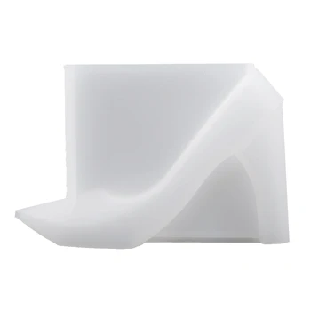 

Diy Crystal Epoxy Mould High Heels Decoration Table Decoration Mould Three-Dimensional Shoes Silicone Mould