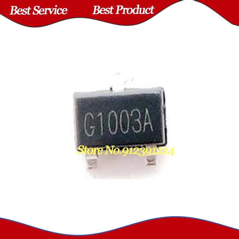 

10 шт./партия G1003A SOT23 5A 100V Новая и оригинальная фотография