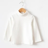 Turtleneck Baby Girls Sweater 4-12 Years Kid Tops Casual Toddler Cotton Autumn Costume Kids Clothes for Girls Boys Clothing 3