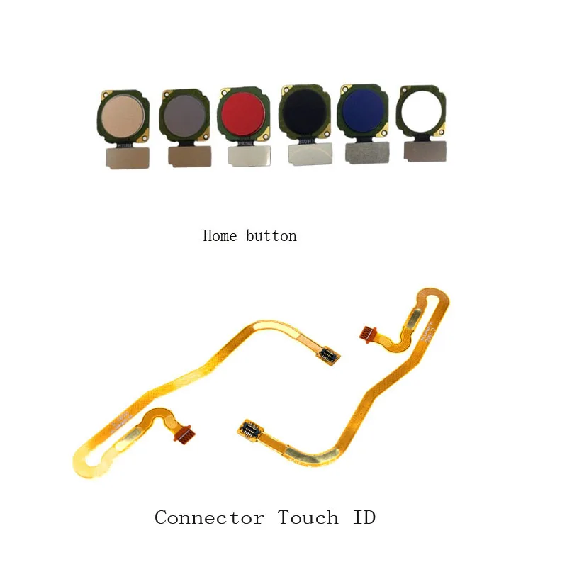 

New high quanlity For Huawei Honor 8 lite/p8 lite 2017 Fingerprint Sensor Scanner Connector Touch ID Home Button Flex Cable
