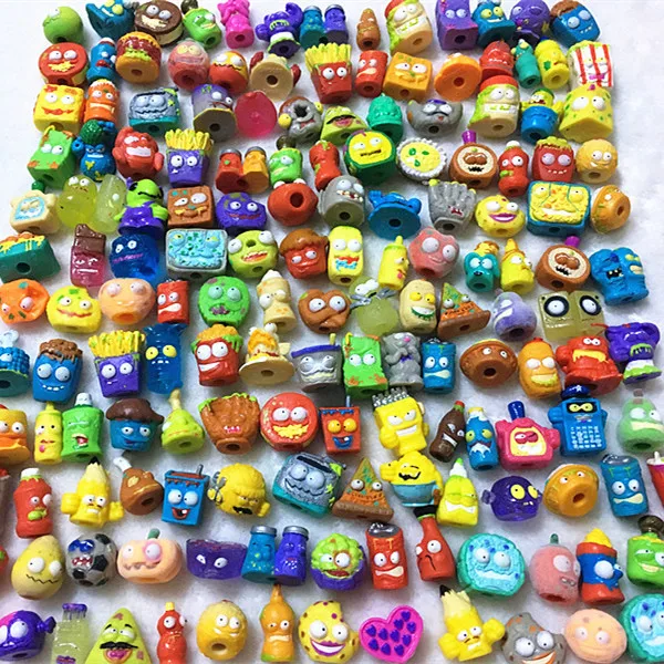 

100Pcs/lot Hot Sale Cartoon Anime Action Figures Toys The Garbage Doll The Grossery Gang Model Toy Dolls Kids Christmas Gift