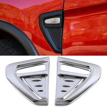 

For Mitsubishi ASX 2020 Chromium Styling Accessories Exterior Front Side Lamp Frame Trim Indicator Turn Signal Light Cover