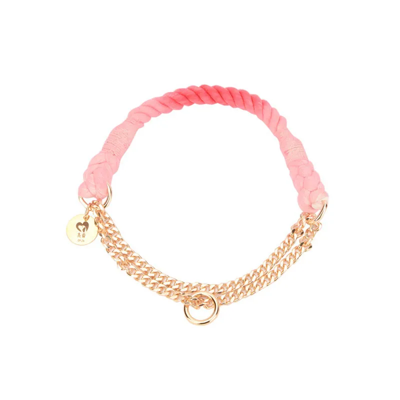 Многофункциональное ручное ожерелье ошейник с градиентом для собаки