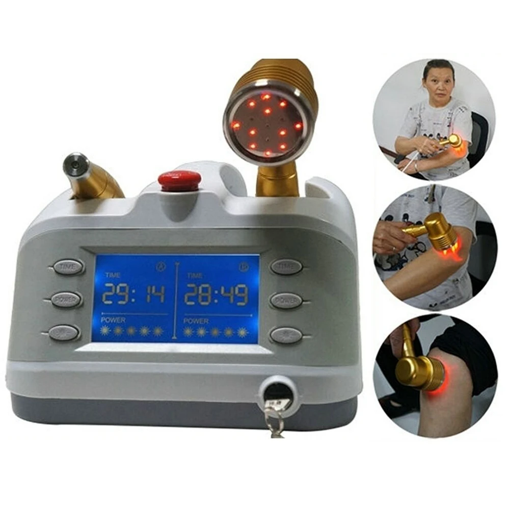 

Professional Hospital and Home Use Rheumatoid Arthritis Shoulder Pain Laser Therapy Device for Pain Relief with 2 Probes in 1