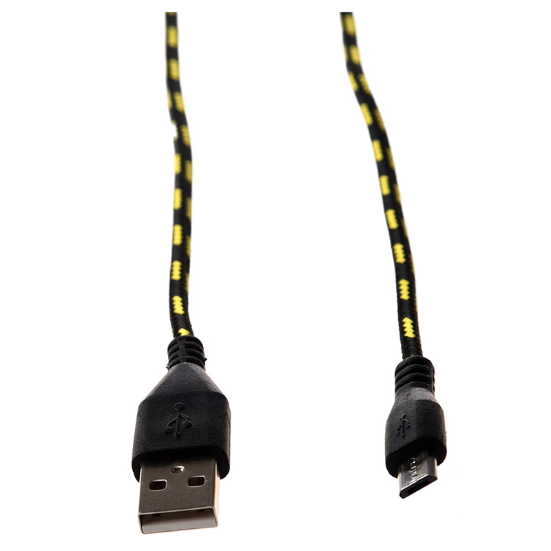 AAAE топ-Плетеный тканевый мини-usb кабель для зарядки и синхронизации данных для сотового телефона