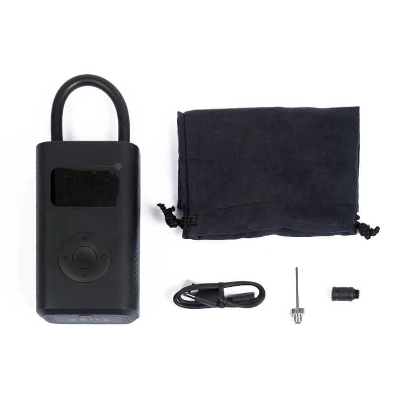 Original xiaomi Mijia Inflator Portable Smart Digital Tire Pressure Sensor Electric Pump for Bike M - 4000385424909