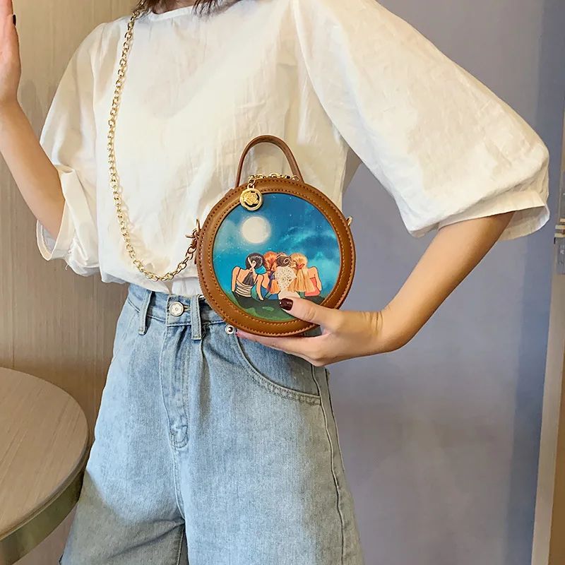 

Fairy Bag Summer New Style (Large Small) Online Celebrity Celebrity Style GIRL'S Small Shoulder Bag Cute Hand Shoulder Small rou