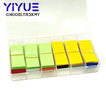 

280 Pcs PVC Heat Shrink Tubing 18650 Battery Wrap Precut Size 18.5mm Battery Film Tape Battery Cover 8 Color Kit