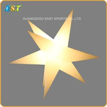 Подвесной надувной Звездный цветок/Надувное освещение Подсолнух/гигантская надувная Светодиодная звезда для украшения мероприятий