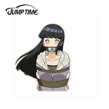 

Jump Time Shino Hinata Naruto Boruto Anime Peeking Sticker Car Decal Vinyl Window Truck