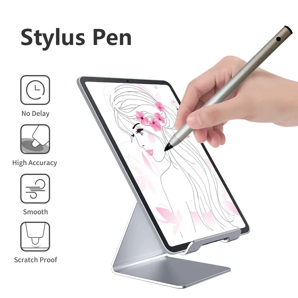 Активный стилус, тонкая ручка, умный карандаш емкости для Apple iPad iPhone samsung huawei телефона и планшета ноутбука