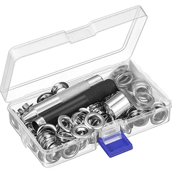 

1set 12mm Metal Eyelet Set Leather Craft Repair Scrapbooking DIY Leather Hole Clothes Accessory With Hand Knocking Tool#0505g30