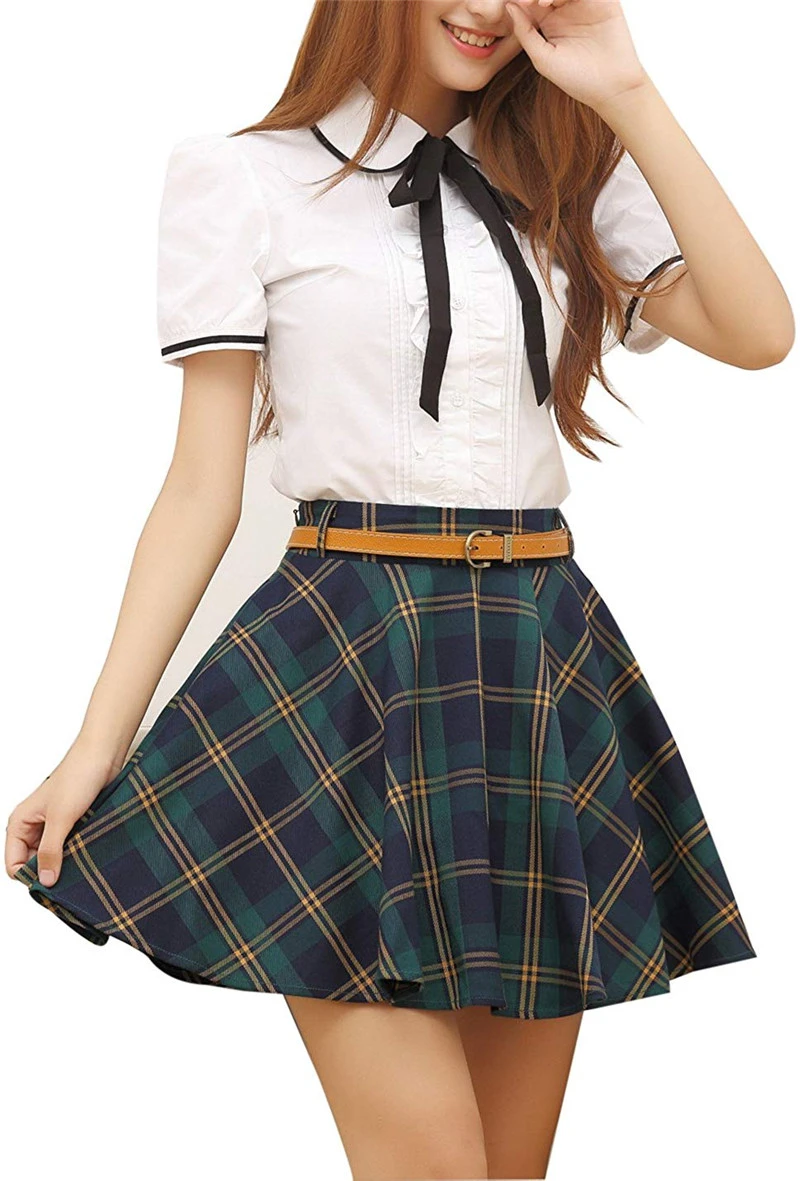 Plaid cheerleading skirt Clearance