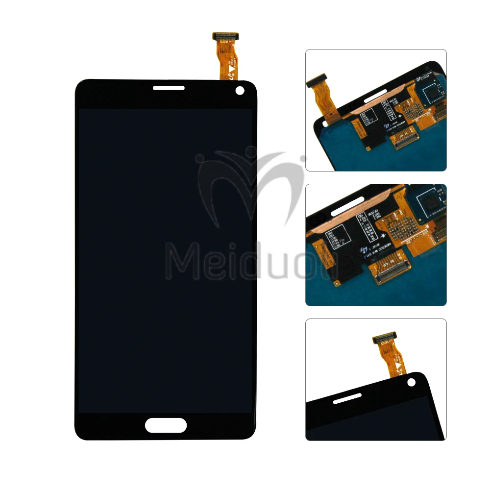 

For Samsung Galaxy Note4 Note 4 N910F N910H N910V N910P LCD Display Touch Screen Digitizer Assembly Replacement