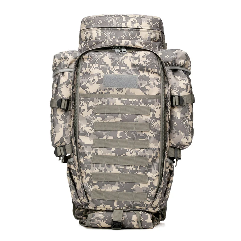  65L Outdoor Backpack Military Tactical Bag Pack Rucksack for Hunting Shooting Camping Trekking Hiki - 4000174689635