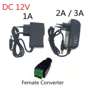 

AC 110V 220V to DC 12V 1A 2A 3A Transformer Power Supply LED Driver Adapter 12 Volt 12 V Converter Charger For LED Strip Lights