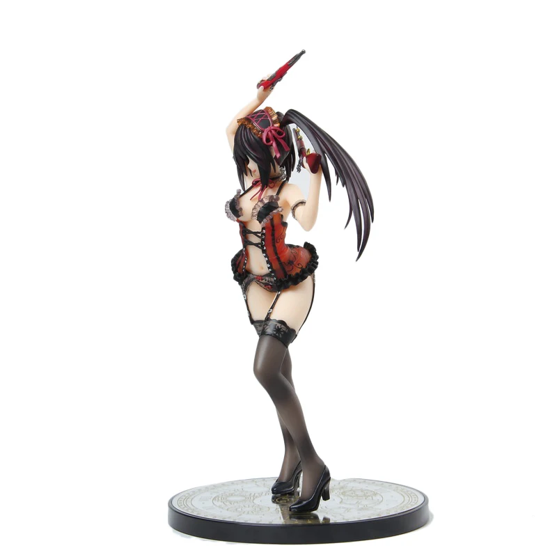 Дата A Live Tokisaki Kurumi фигурка аниме мягкая ПВХ Коллекционная модель игрушки Kurumi Tokisaki украшения куклы D1750