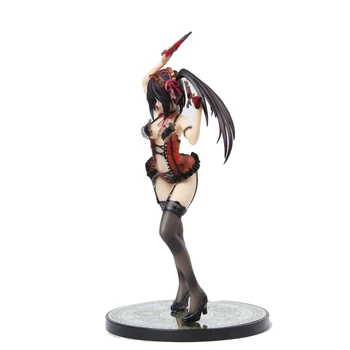 

Date A Live Tokisaki Kurumi Action Figure Anime Soft PVC Collectible Model Toy Kurumi Tokisaki Decoration Doll D1750