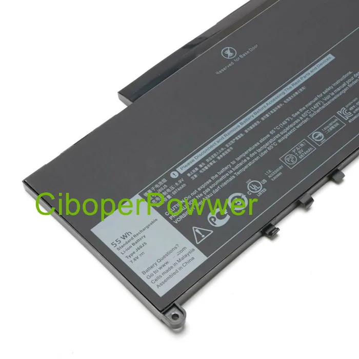 J60J5 устройство замено ноутбука Батарея для E7270 E7470 J60J5 R1V85 MC34Y 242WD 7,6 V 55Wh