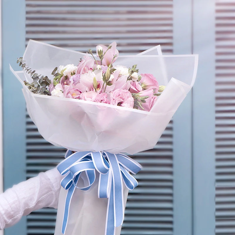 Simple and Waterproof Flower Wrapping Paper