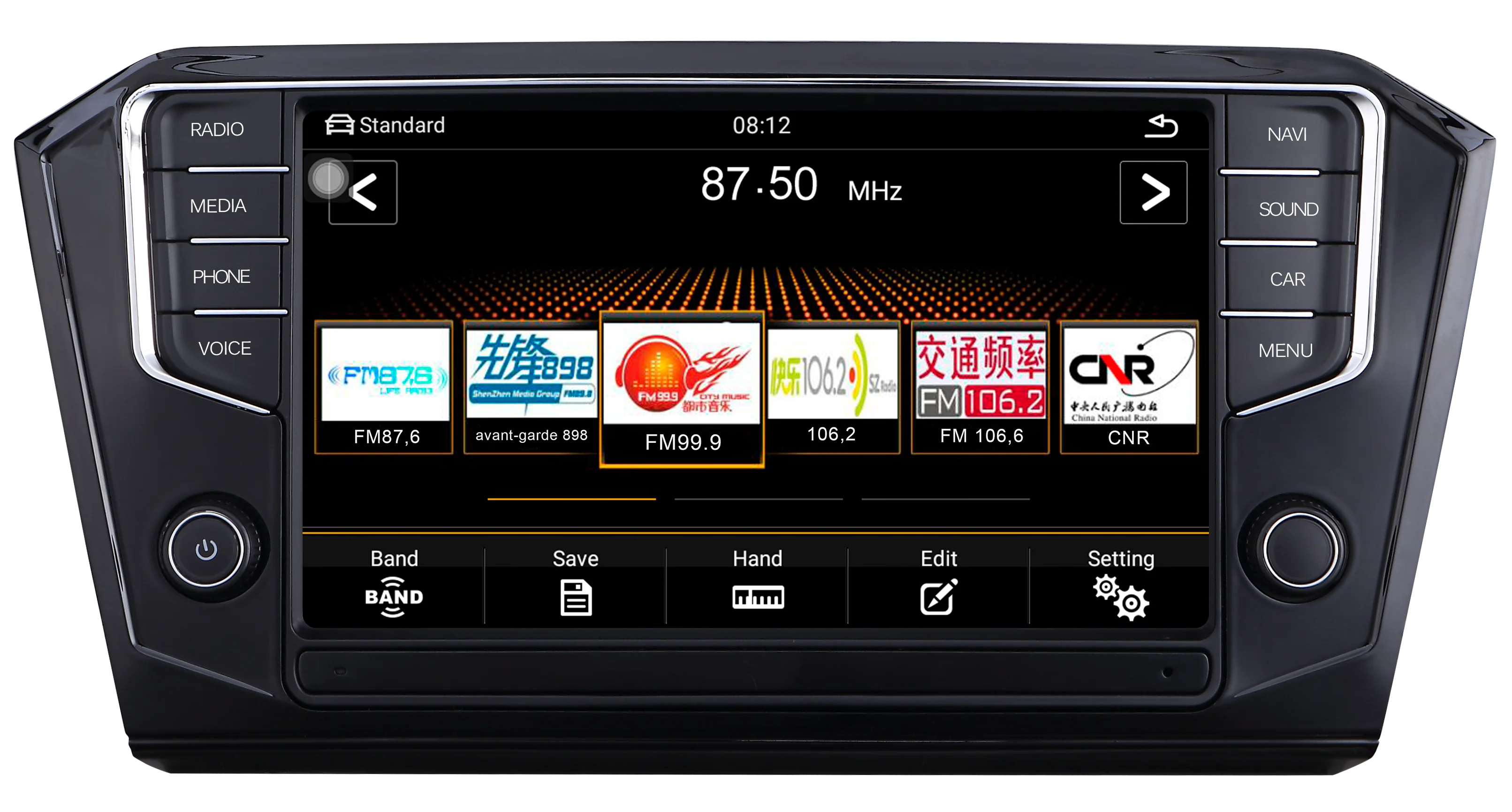 NaweiGe 9 дюймов MIB-IV Android Восьмиядерный 8,1 2+ 32 ГБ Автомобильный dvd для VW Passat B8- Volkswagen Passat B8 Авторадио Стерео