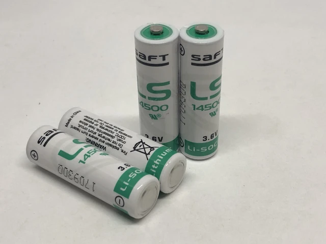 LS14500FLC Saft, Saft Lithium Thionyl Chloride AA Battery 3.6V, 778-1166