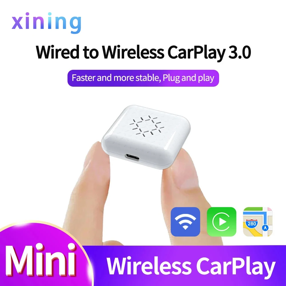 3 0 Mini Carplay беспроводной новый для Toyota Mazda Nissan Camry Suzuki Subaru Tesla Citroen Prado Netflix Mirror link ios |