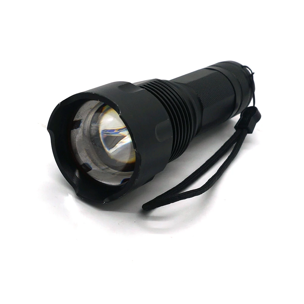 Aukely Мощный тактический светодиодный фонарик CREE T6 масштабируемый водонепроницаемый фонарь для 26650 перезаряжаемый или AA аккумулятор