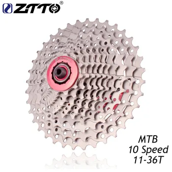 

ZTTO MTB Mountain Bike Bicycle Parts 10 s 30 s Wheel Speed Free cassette 11-36 T Compatible for Parts M590 M610 M675 M780 XT SLX