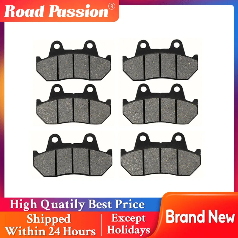 

Road Passion Motorcycle Rear Brake Pads For Honda VF1000 VF 1100 GL1100 GL 1100 CB1100 Goldwing VF1100 VF 1100 GL1200 GL 1200