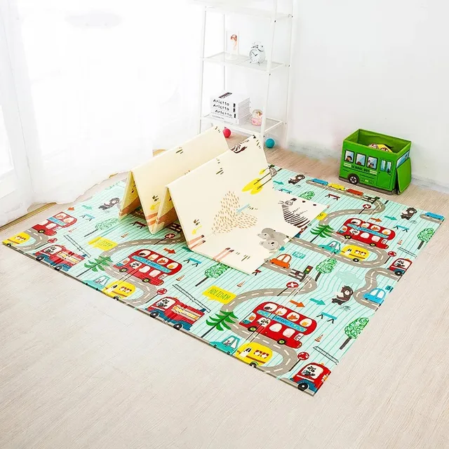 Kids Climbing Rug Gym Eduactional Games Mats Cartoon Babys Play Mat XPE Foldable Puzzle Pad Toys For Children's Pads 2