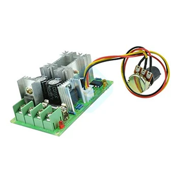 

PWM Motor Speed Controller Switch DC 10-60V 20A Current Voltage Regulator