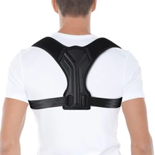Регулируемый пояс для коррекции осанки дышащий верхняя часть спины плечевой Бандаж с подплечниками позвоночника поясные ремни облегчение боли