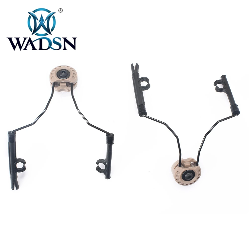 WADSN тактический шлем ARC Rail адаптер Набор подходит M300 M600 страйкбол фонарик WZ166 Peltor Comtac гарнитуры аксессуары