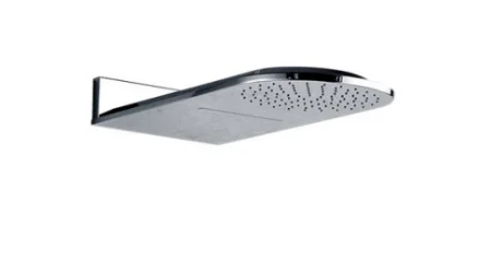 

Only sell chrome Solid brass two functions top shower head bathroom Rainfall Waterfall shower head wall mounted-G3532