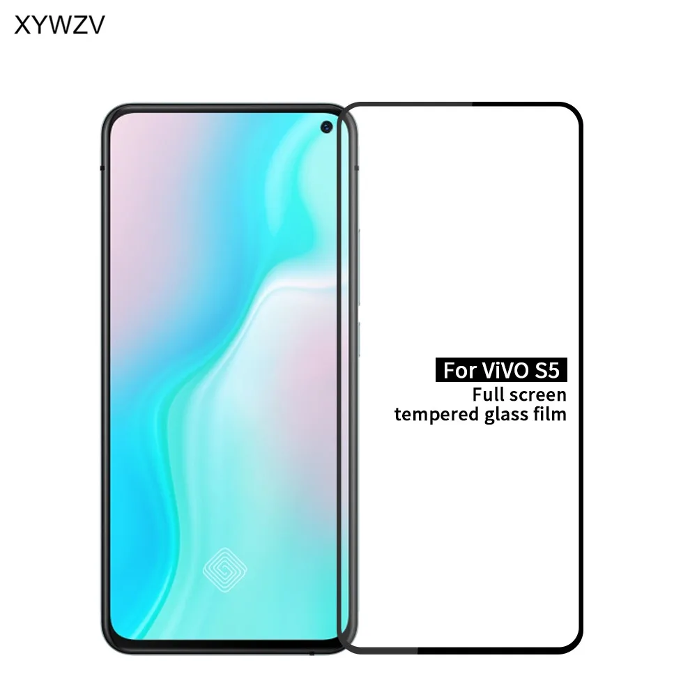 

For Vivo S5 Glass Tempered Glass for Vivo S5 Film Glued HD 9H Hard Protective Glass Screen Protector for Vivo S5 V1932A V1932T