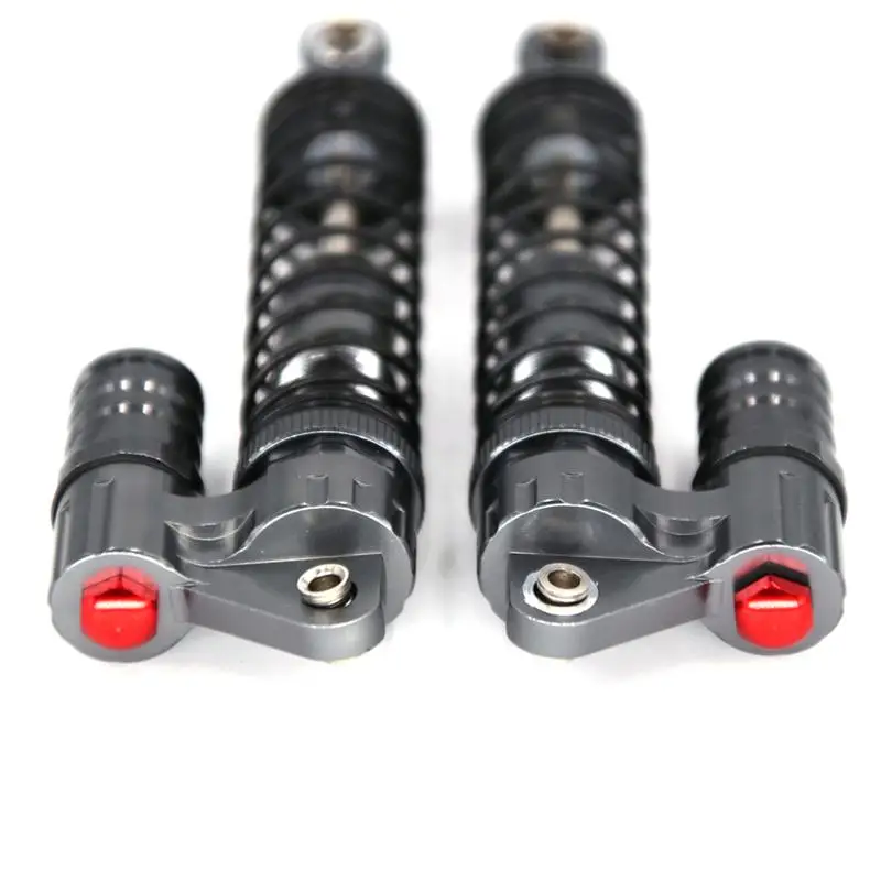 WINOMO 2Pcs 100mm Universal CNC Front And Rear Metal Shock Absorbers For TRX4 SCX10 D90 90046 1/10 RC Car Upgrade Parts