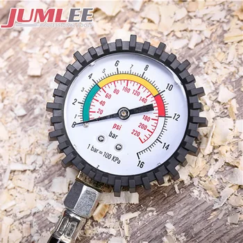 

Long Tube Auto Bike Motor Tyre Air Pressure Gauge Meter Tire Pressure Gauge 0-120 PSI Meter Vehicle Tester Monitoring System
