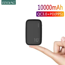 Chargeur de batterie externe portatif de la banque 10000 mAh de puissance de la PD de ferisation USB Type C QC 4.0 3.0 10000 mah pour les banques de Powerbank de Xiaomi Mi