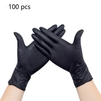 

100/50PCS Disposable Gloves Universal Cleaning Work Finger Gloves Latex Protective Home Food for Safety