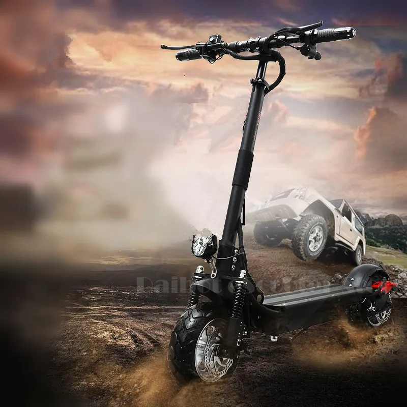 10 Inch Electric Skateboard Scooter Two Wheels Electric Scooters Off Road 52V 1000W Powerful Electric Scooter Seat For Adult (15)