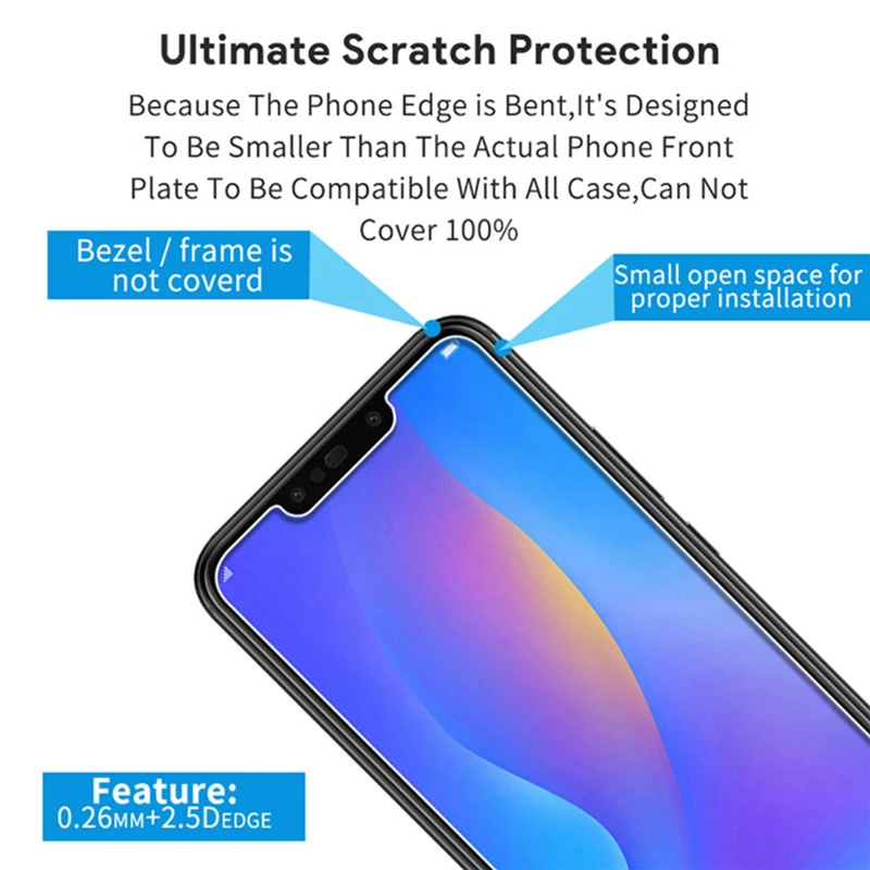 Защитное закаленное стекло для VIVO Y97 Y93S Y93 Y91 Y90 защитная пленка Y83 Y81 Y79 Y75 Y67