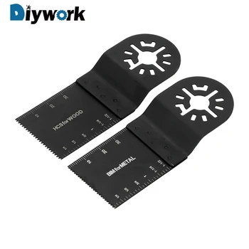 

DIYWORK 2 Piece/set For Multimaster Power Tool Circular Saw Blades for Metal Wood Cutting Wood Cutting Saw Blade