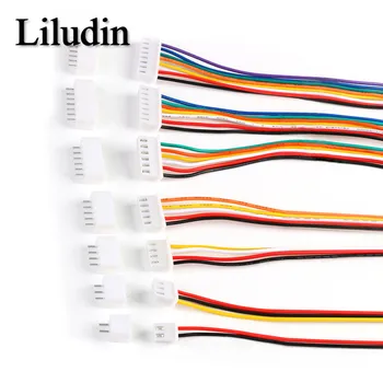 10Sets JST XH2.54 XH 2.54mm Wire Cable Connector 2/3/4/5/6/7/8/9/10 Pin Pitch Male Female Plug Socket 30cm Wire Length 26AWG 1