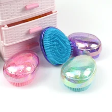 1PC Anti Static Hair Brush Comb Egg Round Shape Soft Styling Tools Hair Brushes Detangling Comb Salon Hair Care comb For Travel